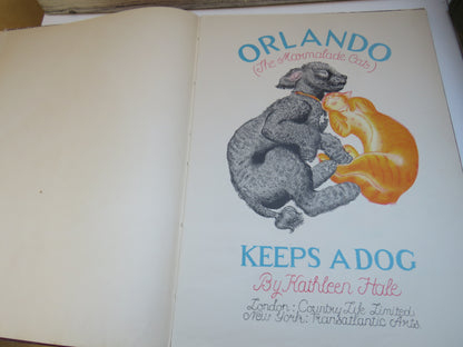 Orlando (The Marmalade Cat) Keeps a Dog By Kathleen Hale book image 4