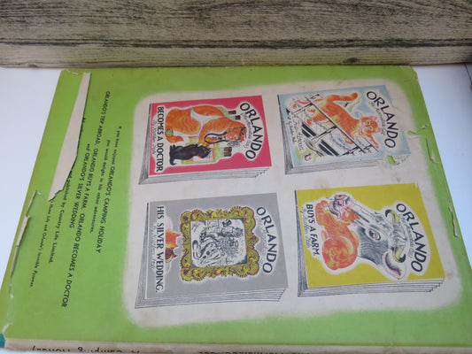 Orlando The Marmalade Cat A Camping Holiday By Kathleen Hale 1948