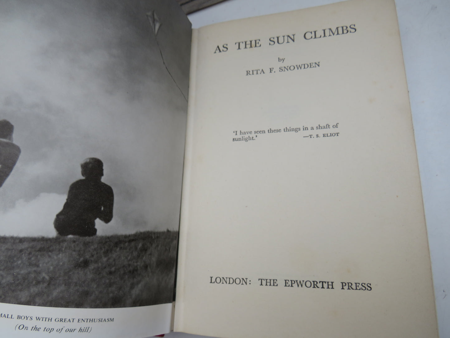 As The Sun Climbs By Rita F. Snowden 1953