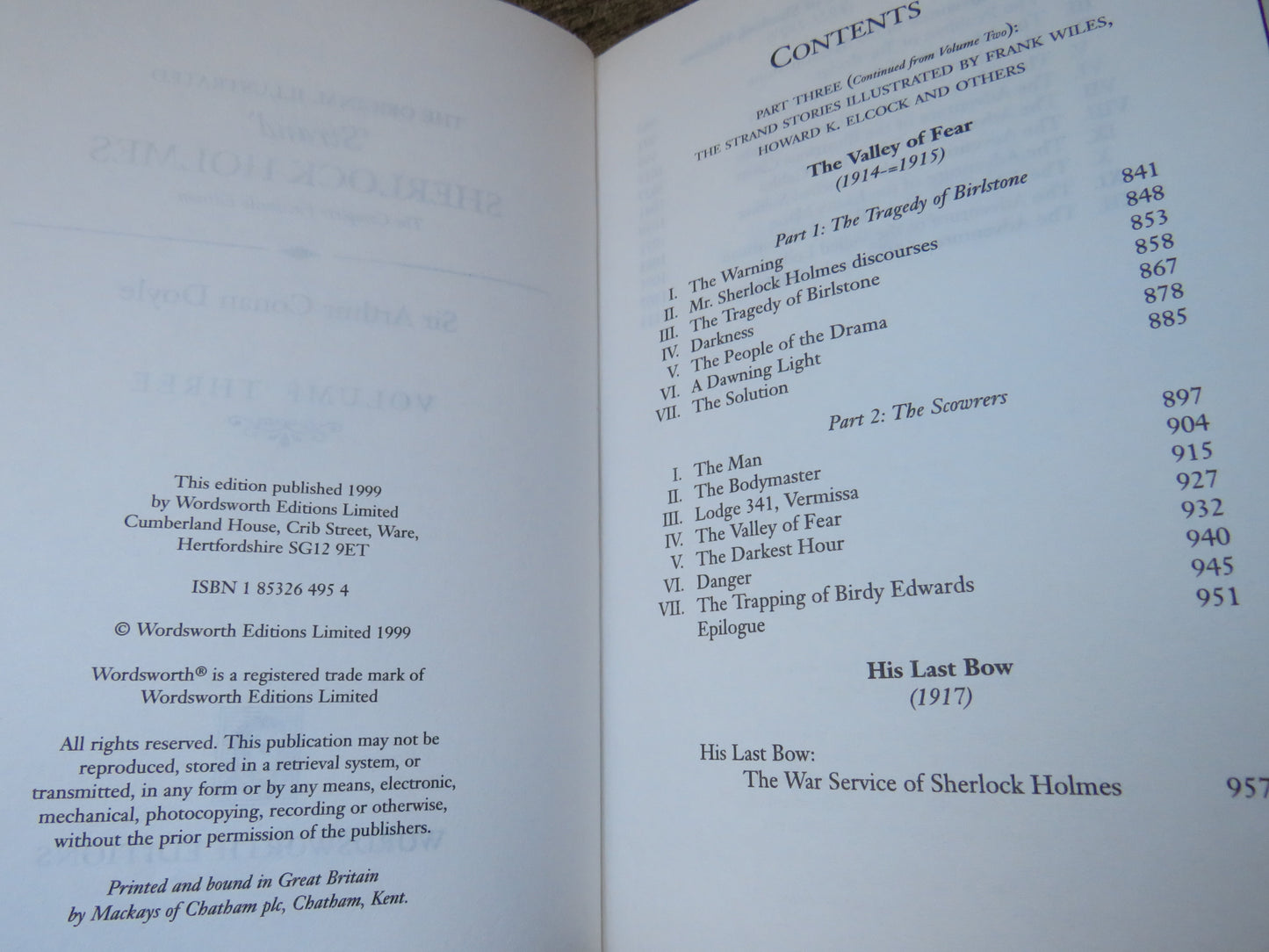 The Original & Complete Illustrated "Strand" Sherlock Holmes Sir Arthur Conan Doyle Three Volume Collectors Edition