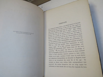 Scottish Men of Letters In The Eighteenth Century By Henry Grey Graham 1908 book image 4