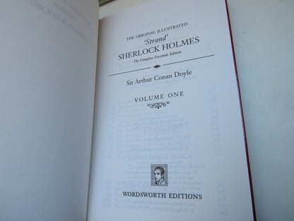 The Original & Complete Illustrated "Strand" Sherlock Holmes Sir Arthur Conan Doyle Three Volume Col book image 8