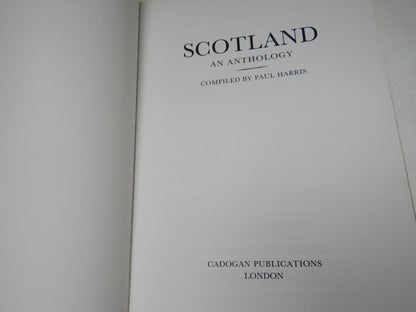 Scotland An Anthology Compiled By Paul Harris 1985