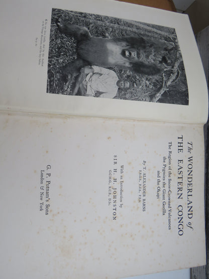 The Wonderland Of The Eastern Congo By T. Alexander Barns 1922 book image 3