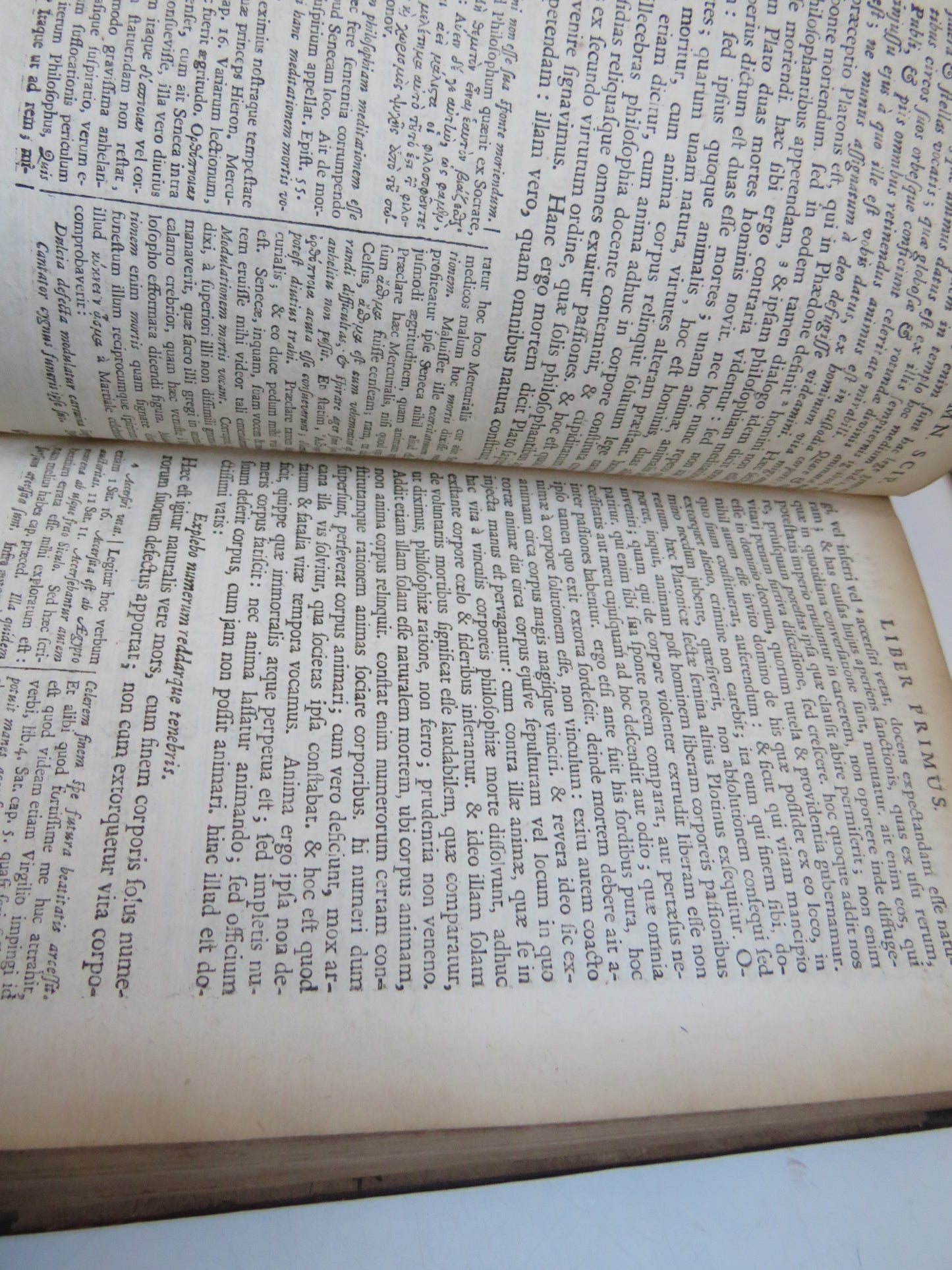 Rare Antique Book - Aur.Theodosii Macrobii V.Cl.& Inlustris Opera 1694