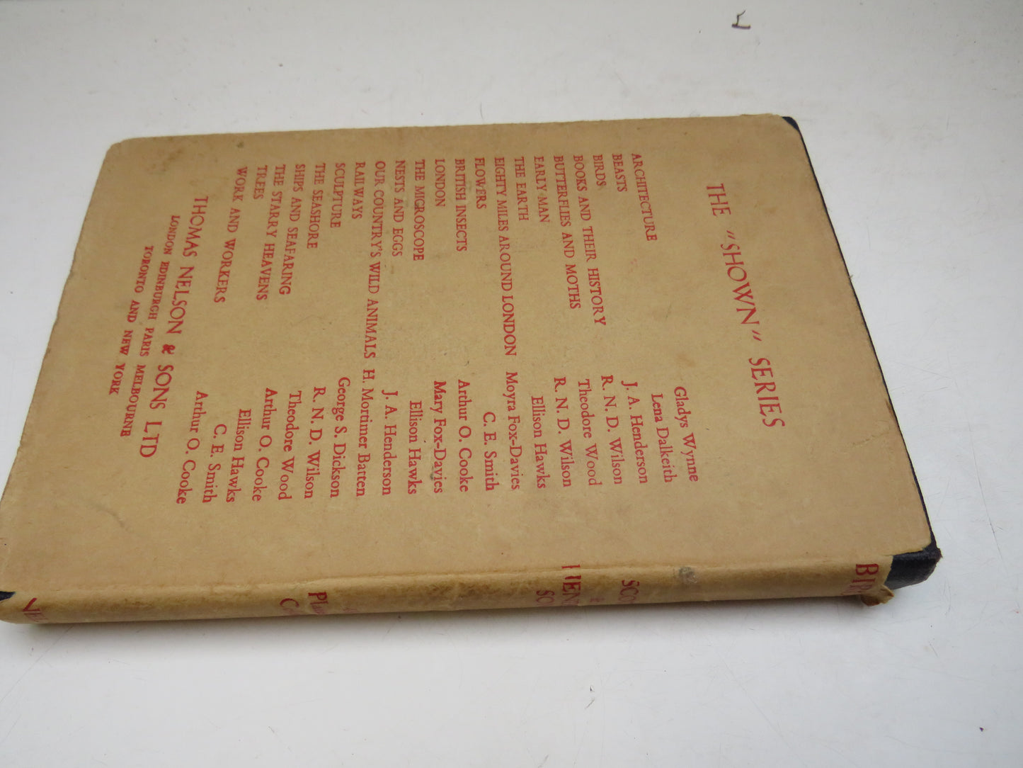 Birds By M.K. C. Scott Described By J.A. Henderson