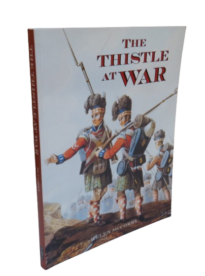 The Thistle At War by Helen McCorry, 1997 book front cover