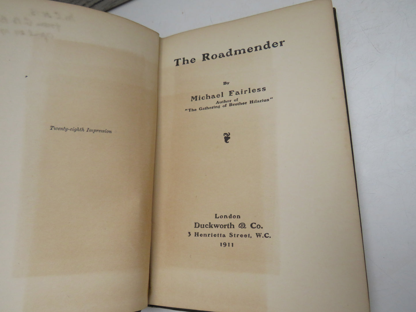 The Roadmender By Michael Fairless 1911