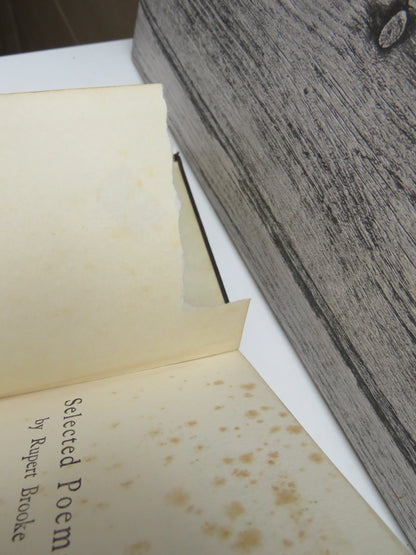 Selected Poems By Rupert Brooke 1929