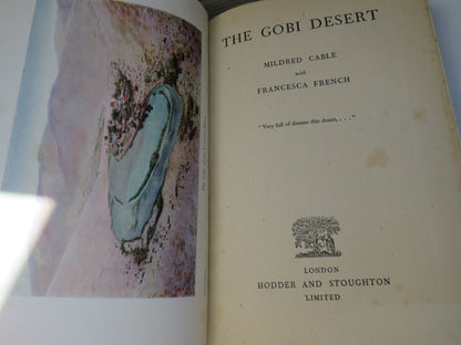 The Gobi Desert By Mildred Cable With Francesca French 1943