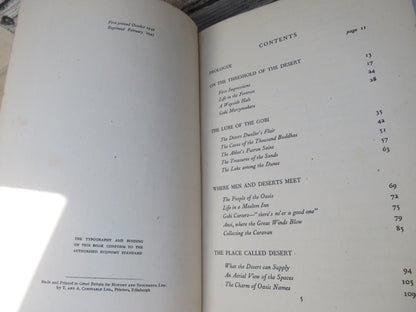 The Gobi Desert By Mildred Cable With Francesca French 1943