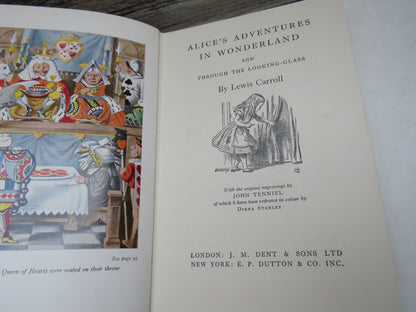 Alice's Adventures In Wonderland and Through The Looking-Glass By Lewis Carroll 1970 book image 3