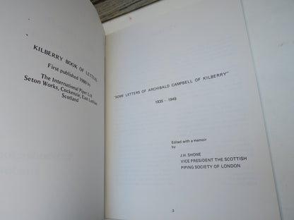 Some Letters of Archibald Campbell of Kilberry 1935-1949 book image 4