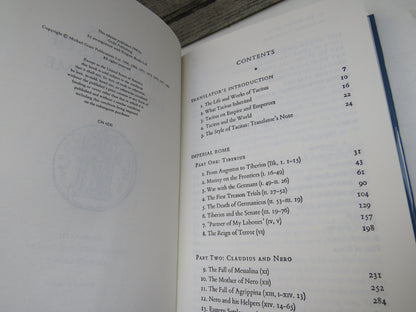 Tacitus The Annals of Imperial Rome Translated With Introduction By Michael Grant 1990