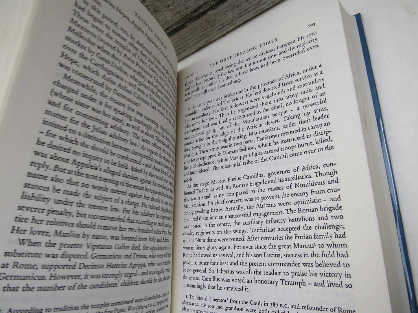 Tacitus The Annals of Imperial Rome Translated With Introduction By Michael Grant 1990