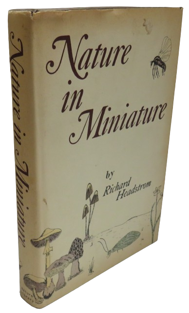 Nature In Miniature By Richard Headstrom 1968 book front cover