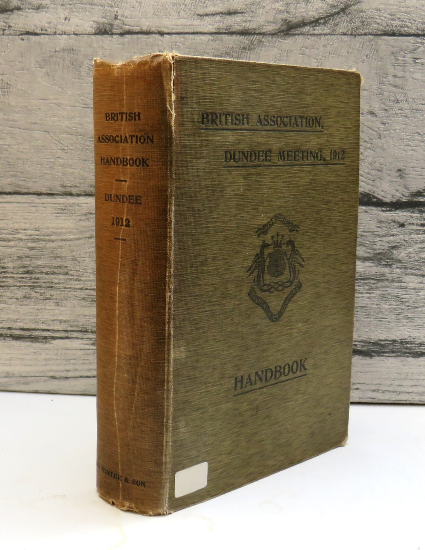 Handbook and Guide To Dundee and District British Association Dundee 1912