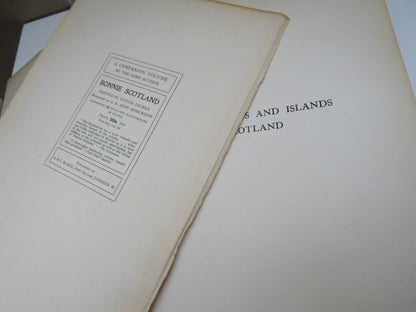The Highlands and Islands of Scotland Painted By W. Smith Junr Described By A.R. Hope Moncrieff 1906 book image 5