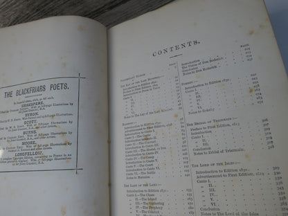 The Complete Poetical and Dramatic Works of Sir Walter Scott With An Introductory Memoir By William B. Scott 1883
