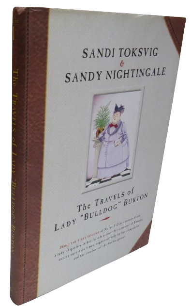 The Travels of Lady "Bulldog" Burton Sandi Toksvig and Sandy Nightingale 2002 book front cover