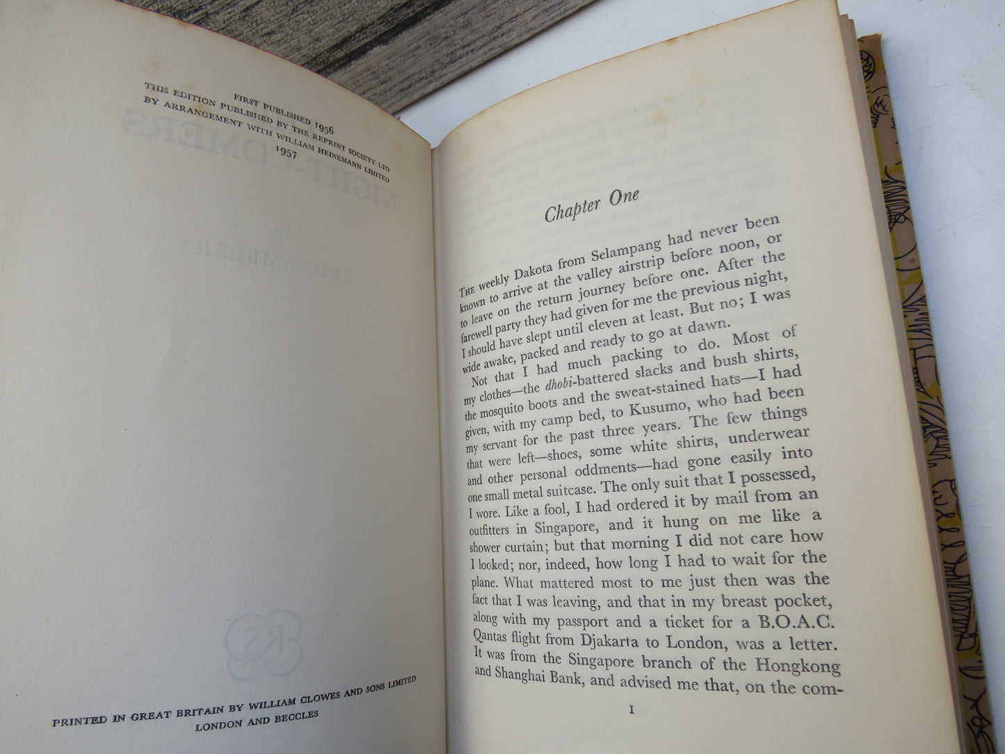 The Night-Comers By Eric Ambler 1957