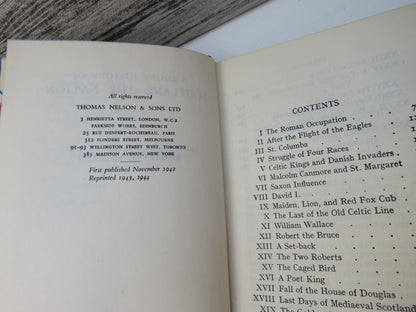 A Short History of Scotland The Nation By Rosaline Masson 1944