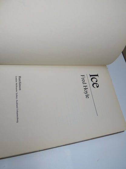 Ice By Fred Hoyle 1981 book image 4