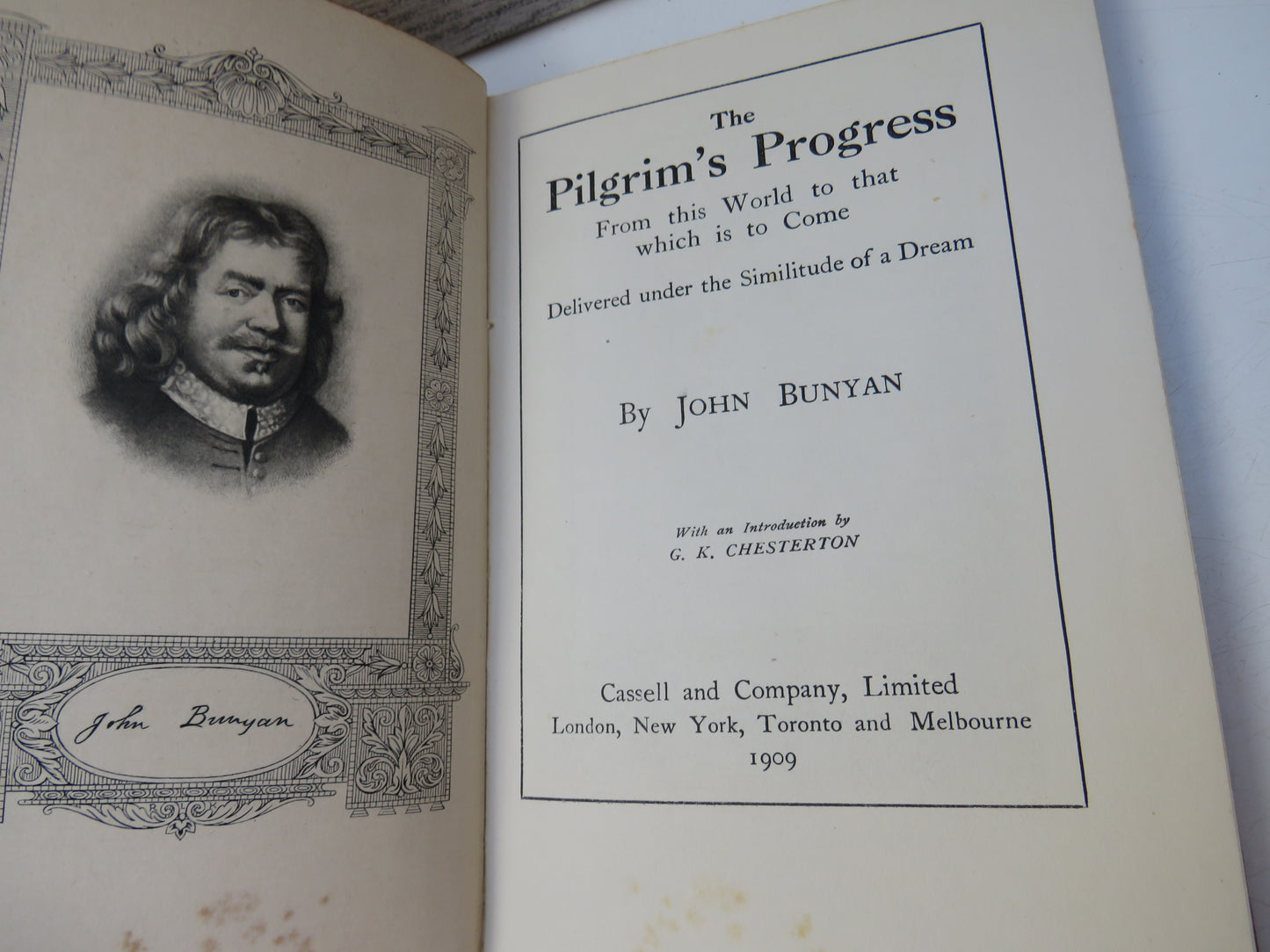 The Pilgrim's Progress From This World To That Which Is To Come Delivered Under The Similitude of a Dream By John Bunyan 1909