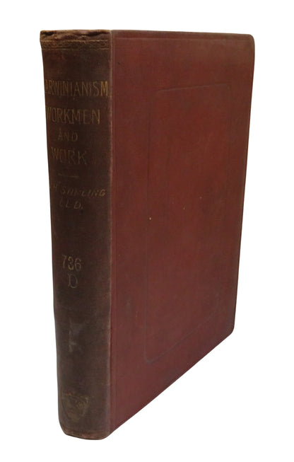 Darwinianism: Workmen and Work By James Hutchison Stirling 1894 book front cover