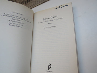 Society's Queen The Life of Edith, Marchioness of Londonderry By Anne De Courcy 2004 book image 3