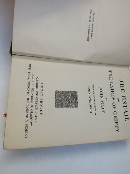 The Entail Or The Lairds of Grippy By John Galt 1913