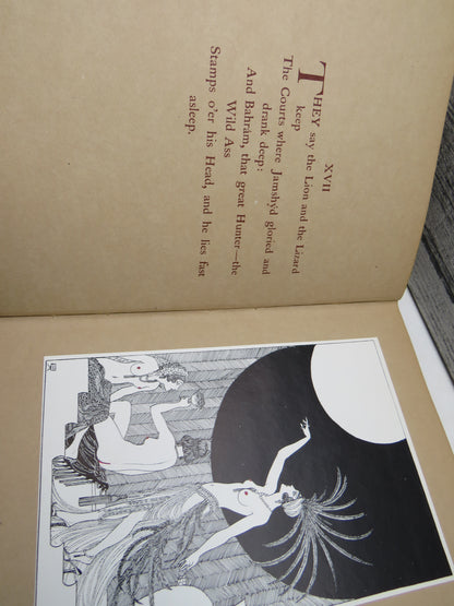 Rubaiyat Of Omar Khayyam Illustrated By Ronald Balfour 1920 book image 8