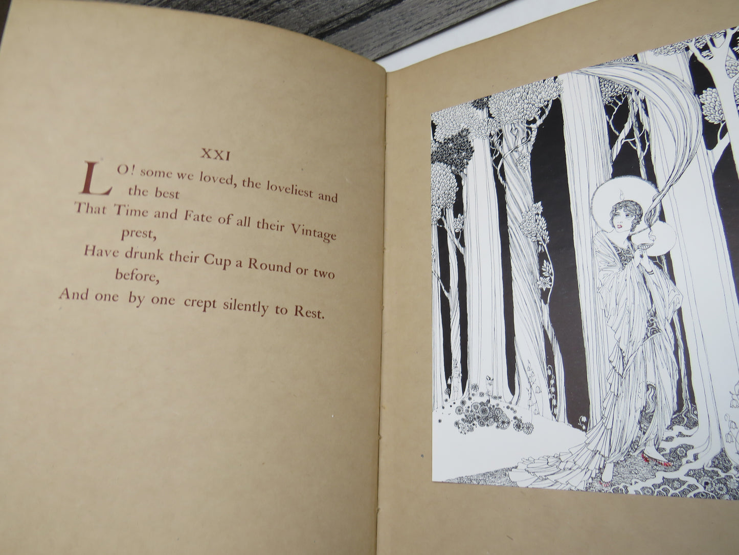 Rubaiyat Of Omar Khayyam Illustrated By Ronald Balfour 1920