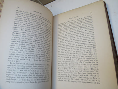 Darwinianism: Workmen and Work By James Hutchison Stirling 1894 book image 6