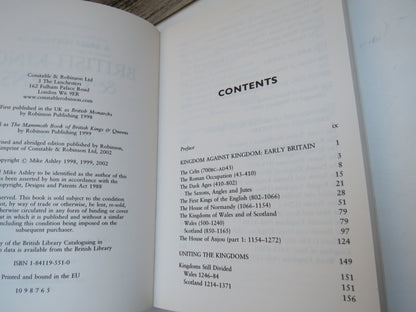 A  Brief History of British Kings & Queens By Mike Ashley 2002 book image 5
