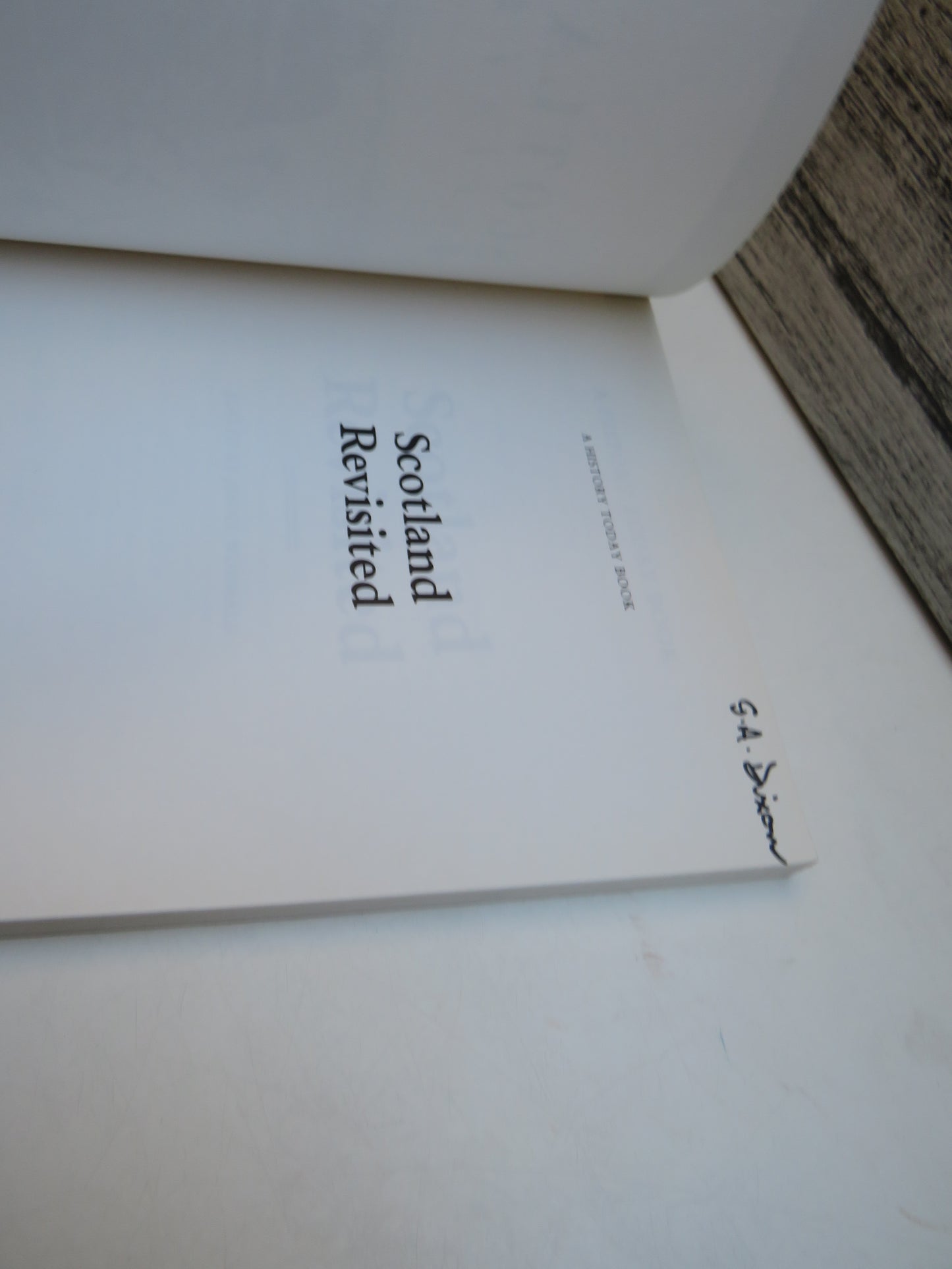 Scotland Revisited Edited By Jenny Wormald 1991