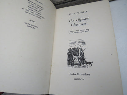 The Highland Clearances By John Prebble 1963 book image 3