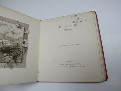 Bingen On The Rhine By Caroline E.S.Norton book image 3