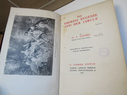 The Empress Eugenie and Her Circle By Dr. E. Barthez 1912 book image 4