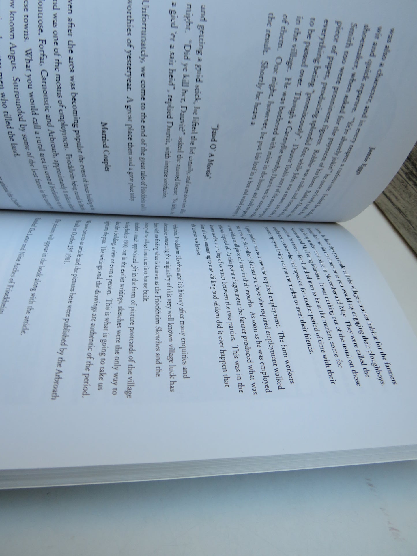 Friockheim Heather Home Friockheim Through The Ages By Ernie Taylor 2001