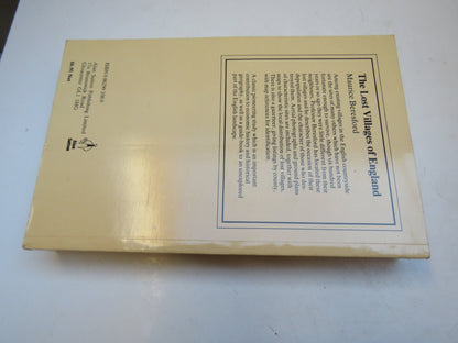 The Lost Villages of England By Maurice Beresford 1983 book image 2