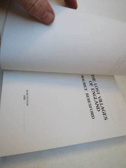 The Lost Villages of England By Maurice Beresford 1983 book image 3