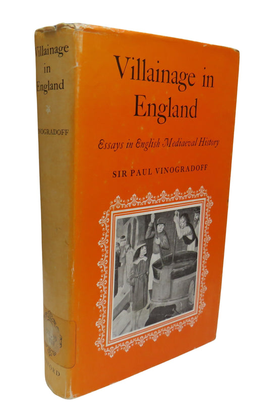Villainage In England Essays In English Mediaeval History By Sir Paul Vinogradoff 1968