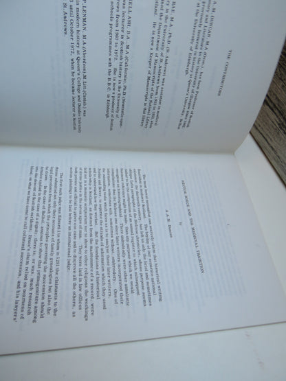 Scots Antiquaries and Historians Dundee Abertay Historical Society No 16 1972 book image 4