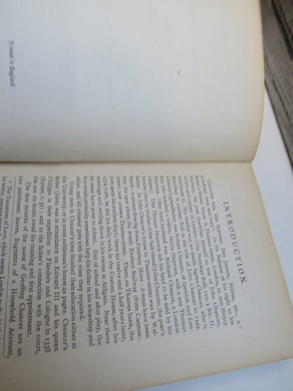 Chaucer The Prologue, The Knightes Tale The Nonne Preestes Tale From The Canterbury Tales 1907
