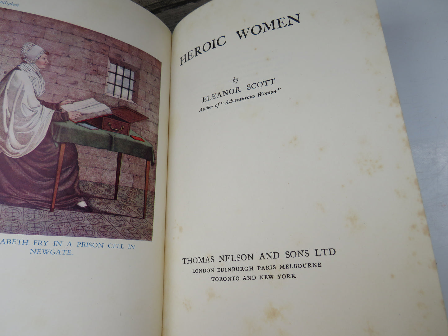 Heroic Women By Eleanor Scott 1939 1st Edition