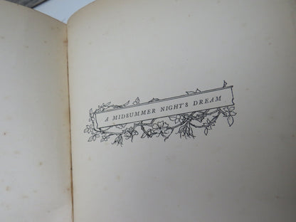 A Midsummer Night's Dream By William Shakespeare Illustrated By Robert Anning Bell 1895