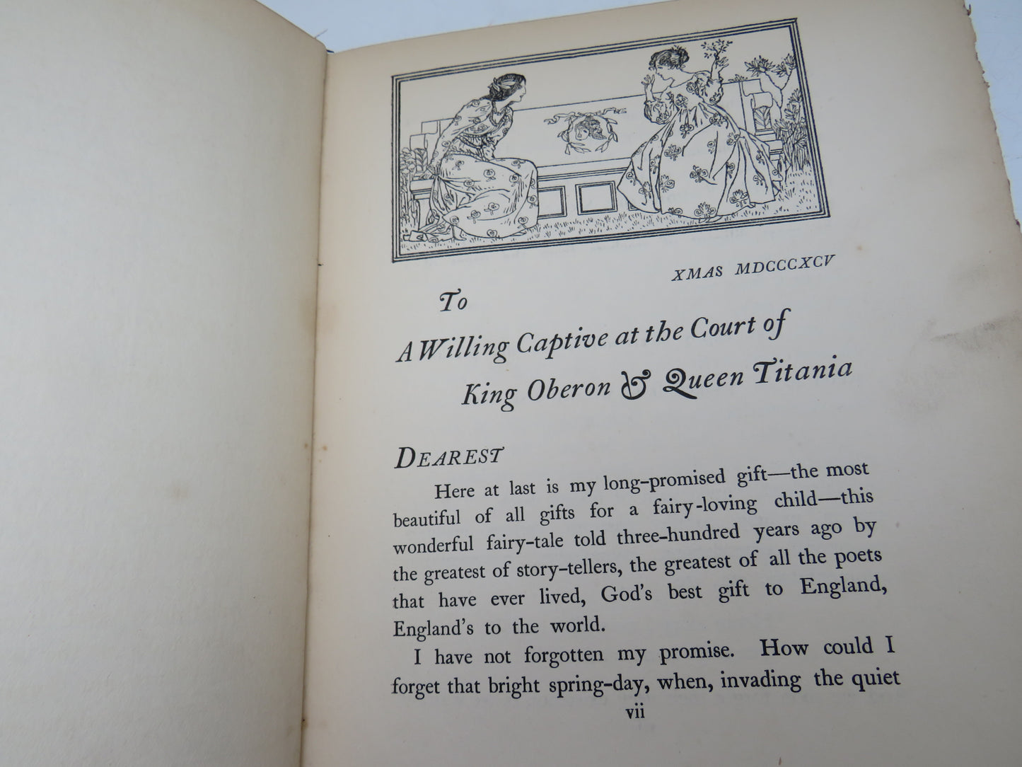 A Midsummer Night's Dream By William Shakespeare Illustrated By Robert Anning Bell 1895
