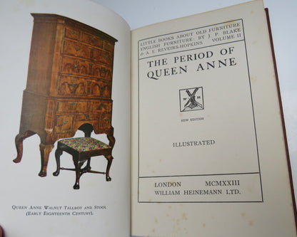 Little Books About Old Furniture The Period of Queen Anne 1923 book image 4
