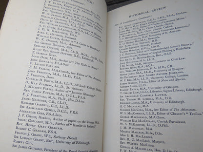 The Scottish Historical Review Being A New Series of The Scottish Antiquary Established 1886 Volume First 1904